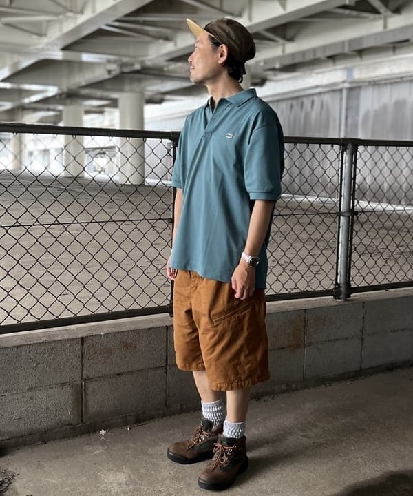 ザキサンさんの「BEAMS WOMEN｜BEAMS / バルーン カーゴ ショートパンツ」を使ったコーディネート