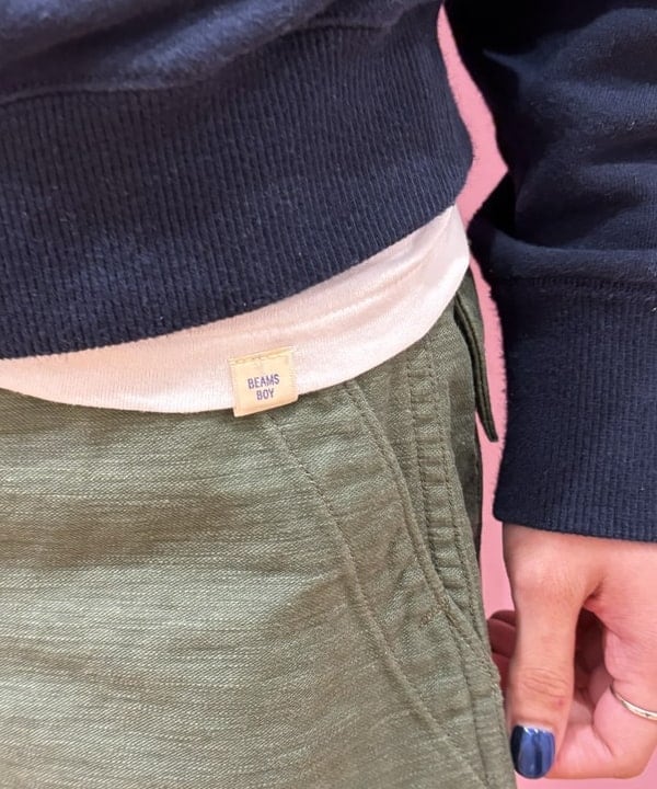 佐々木 南美さんの「BEAMS WOMEN｜ボーイ ベーシック Tシャツ」を使ったコーディネート