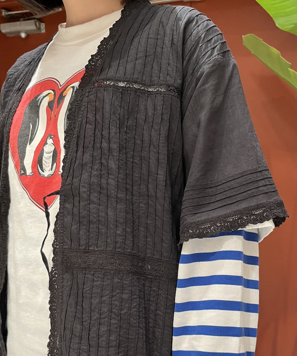 クロサワさんの「BEAMS WOMEN｜BEAMS BOY / ヴィンテージ レース ピンタック」を使ったコーディネート