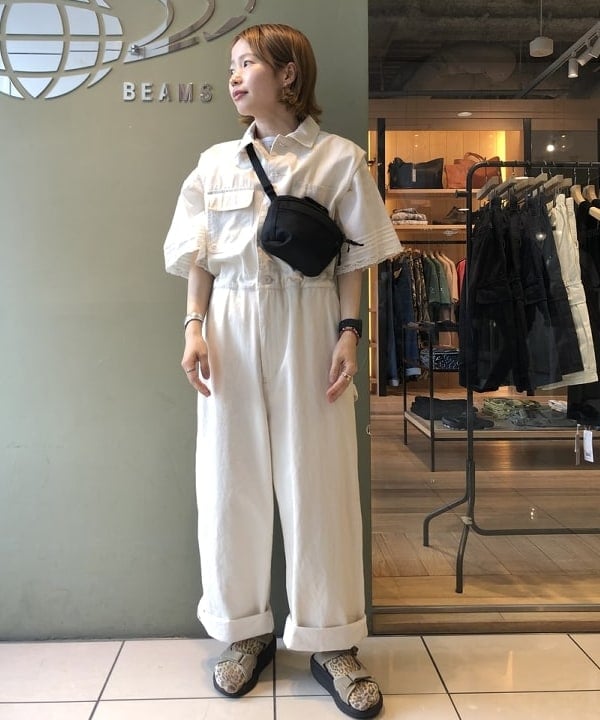 おはぎ(萩原)さんの「BEAMS WOMEN｜BEAMS BOY / ヴィンテージ レース ピンタック」を使ったコーディネート