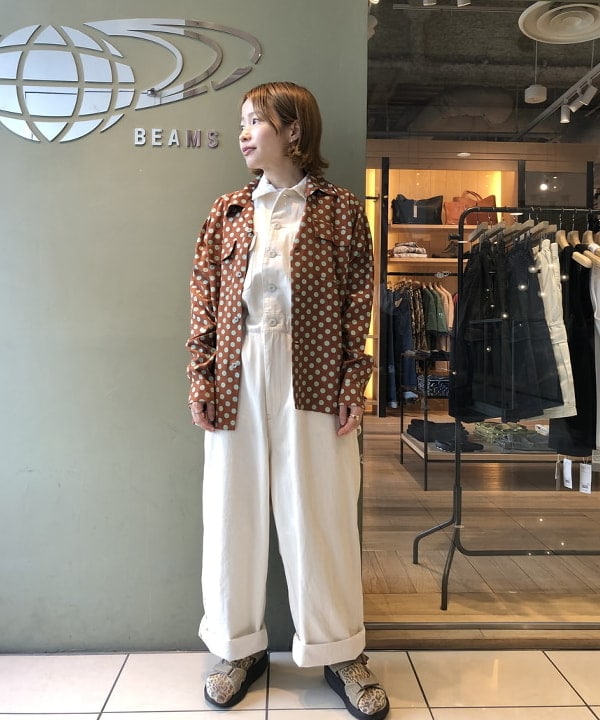 おはぎ(萩原)さんの「BEAMS WOMEN｜BEAMS BOY / ヴィンテージ レース ピンタック」を使ったコーディネート