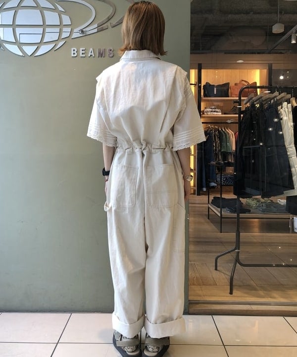 おはぎ(萩原)さんの「BEAMS WOMEN｜BEAMS BOY / ヴィンテージ レース ピンタック」を使ったコーディネート