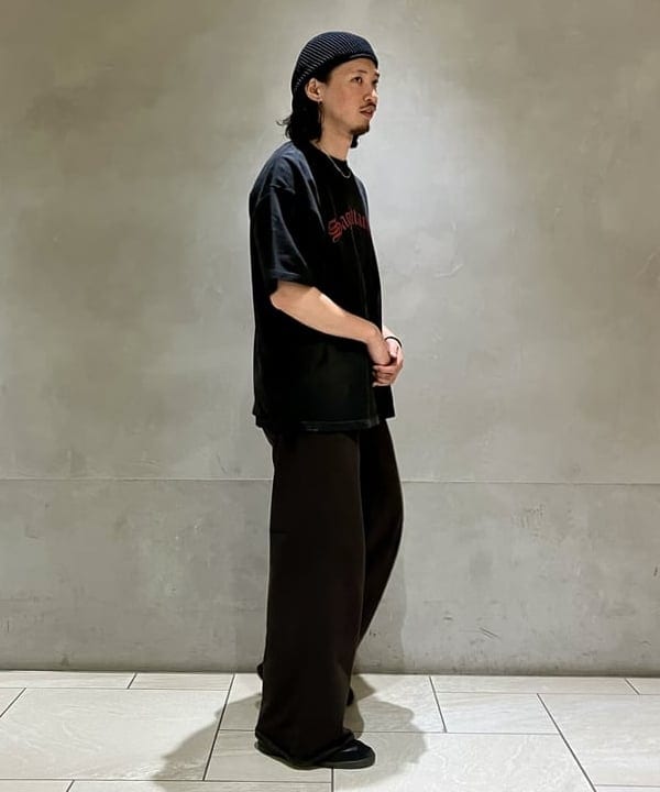 りゅうりゅうさんの「BEAMS WOMEN｜BEAMS / ヴィンテージ加工 カレッジ Tシャツ」を使ったコーディネート