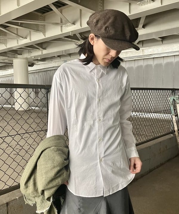 翔さんの「BEAMS WOMEN｜ベーシック シャツ」を使ったコーディネート