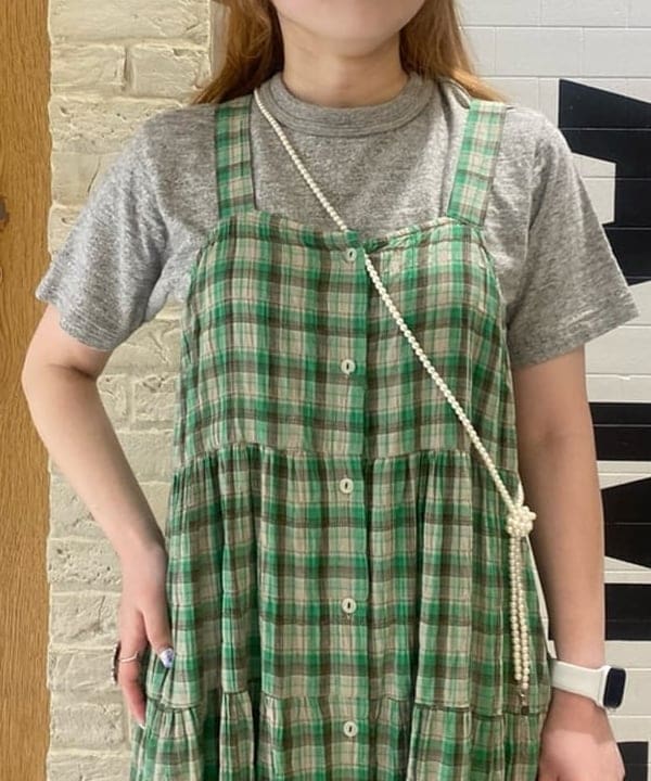 木村 海侑さんの「BEAMS WOMEN｜WAREHOUSE & CO. / 別注 ステンシル13 Tシャツ」を使ったコーディネート