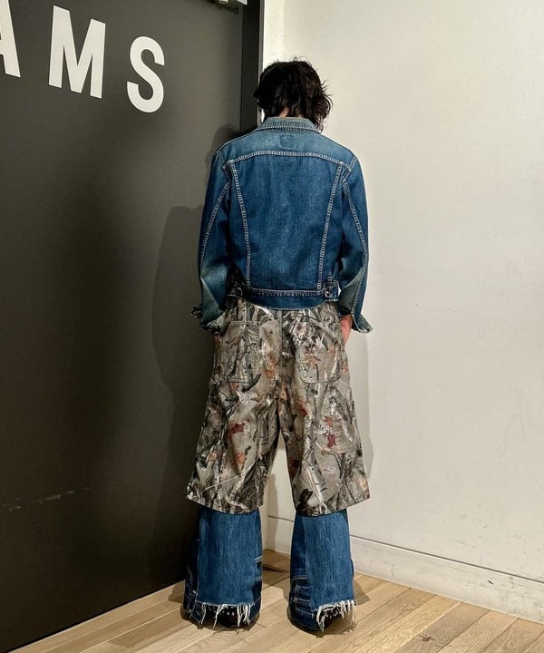 佐藤 大斗さんの「BEAMS WOMEN｜BEAMS / チェッカーフラッグ Tシャツ」を使ったコーディネート
