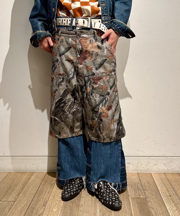 佐藤 大斗さんの「BEAMS WOMEN｜BEAMS / チェッカーフラッグ Tシャツ」を使ったコーディネート