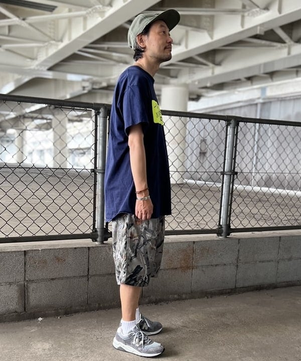 ザキサンさんの「BEAMS WOMEN｜BEAMS / ダブルニー ショートパンツ」を使ったコーディネート