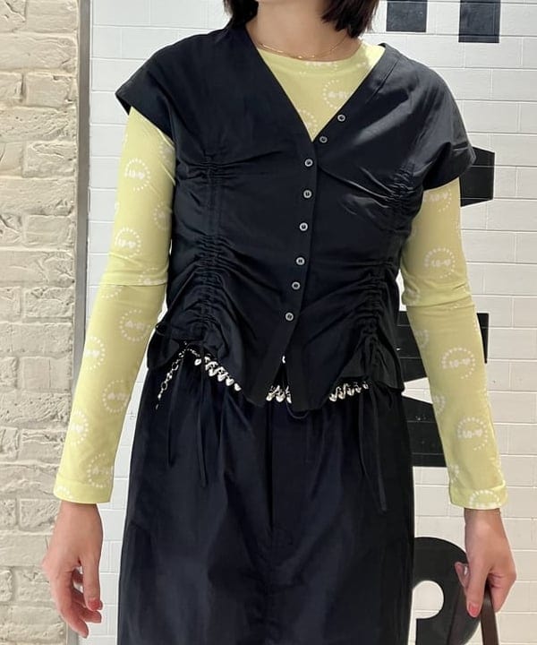 原田 まりんさんの「BEAMS WOMEN｜FILA &times; Ray BEAMS / 別注 40-LOVE シアー Tシャツ」を使ったコーディネート