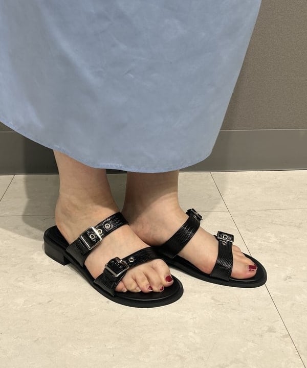 ナカノ アイさんの「BEAMS WOMEN｜Ray BEAMS / ダブル ベルト サンダル」を使ったコーディネート