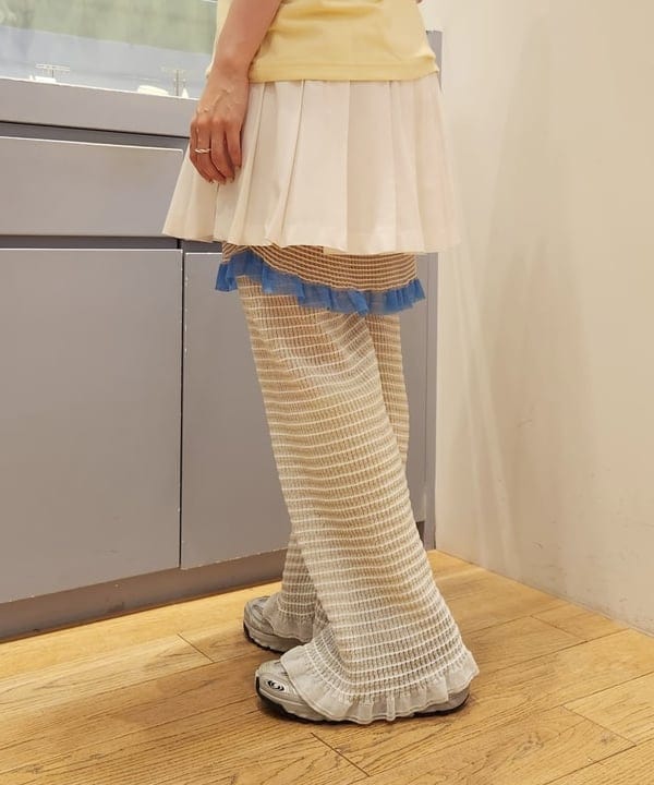 saori KATOさんの「BEAMS WOMEN｜FRED PERRY × Ray BEAMS / 別注 Skirt」を使ったコーディネート