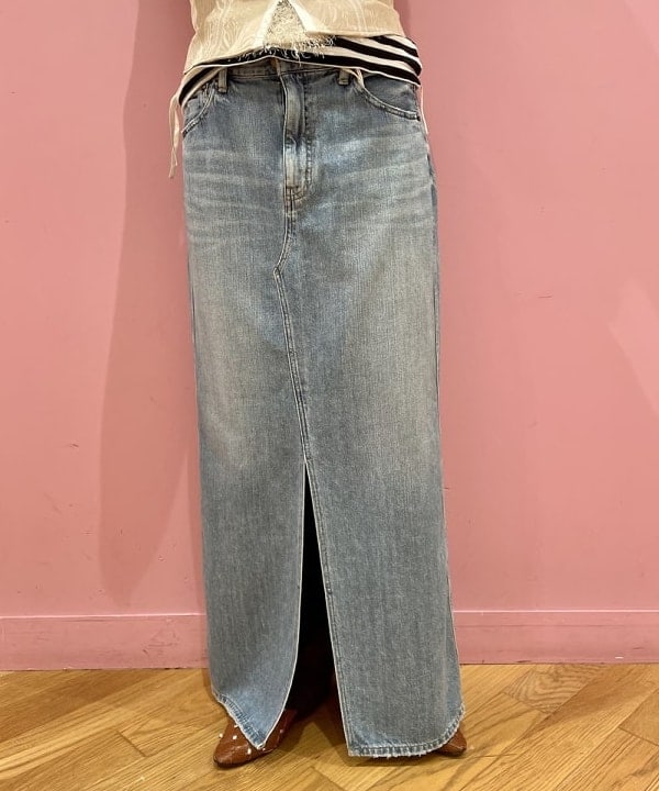 水野 萌香さんの「BEAMS WOMEN｜Ray BEAMS / フリンジ 2Way ノースリーブ トップス」を使ったコーディネート