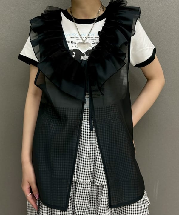 ヒカリさんの「BEAMS WOMEN｜Ray BEAMS / グリッター ペーパー バッグ」を使ったコーディネート