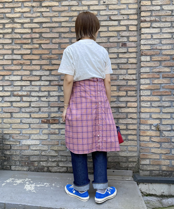 Kaoru Sakumaさんの「BEAMS WOMEN｜ボーイ ベーシック Tシャツ」を使ったコーディネート
