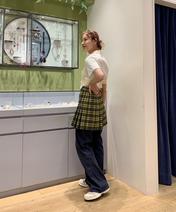 れいなさんの「BEAMS WOMEN｜ベルテッド バッグ」を使ったコーディネート