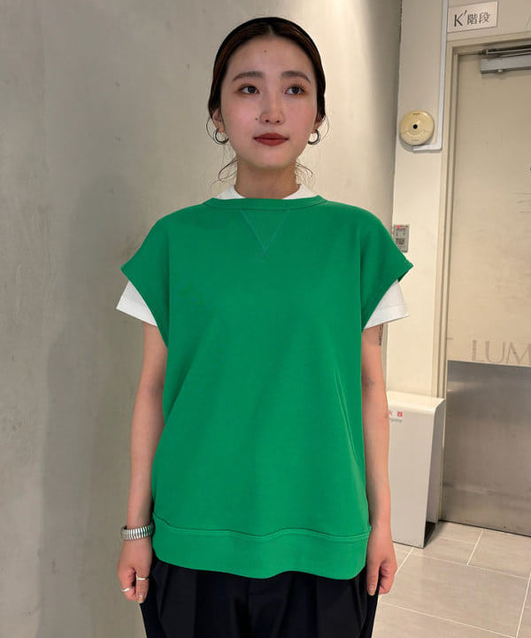 モモさんの「BEAMS WOMEN｜ボーイ ベーシック Tシャツ」を使ったコーディネート