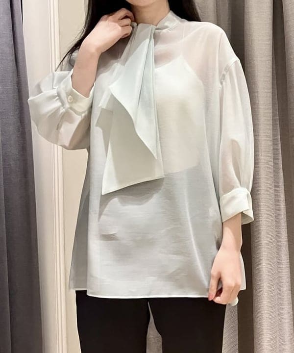 りえさんの「BEAMS WOMEN｜VIOLAd’ORO / BIANCA ナイロン トートバッグ S」を使ったコーディネート