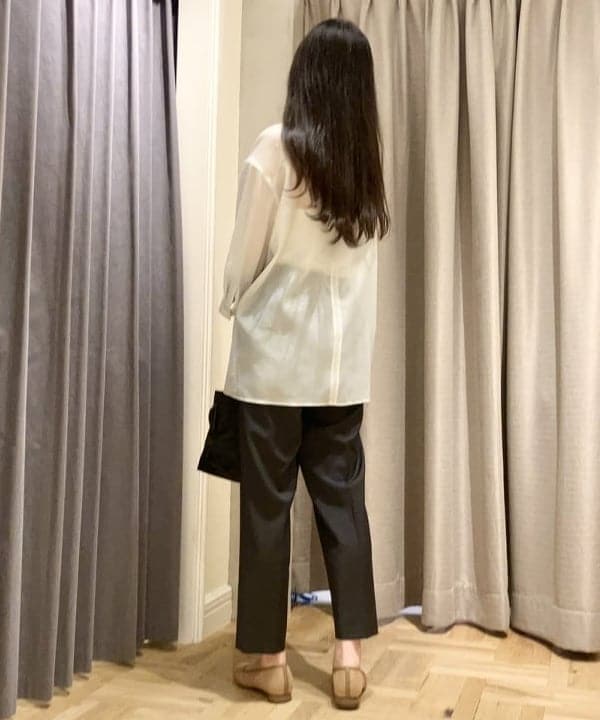 りえさんの「BEAMS WOMEN｜VIOLAd’ORO / BIANCA ナイロン トートバッグ S」を使ったコーディネート