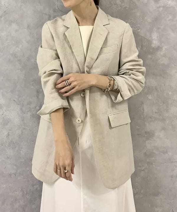 AONO SHIKAMAさんの「BEAMS WOMEN｜ヘルシー ニットキャミソール .M」を使ったコーディネート