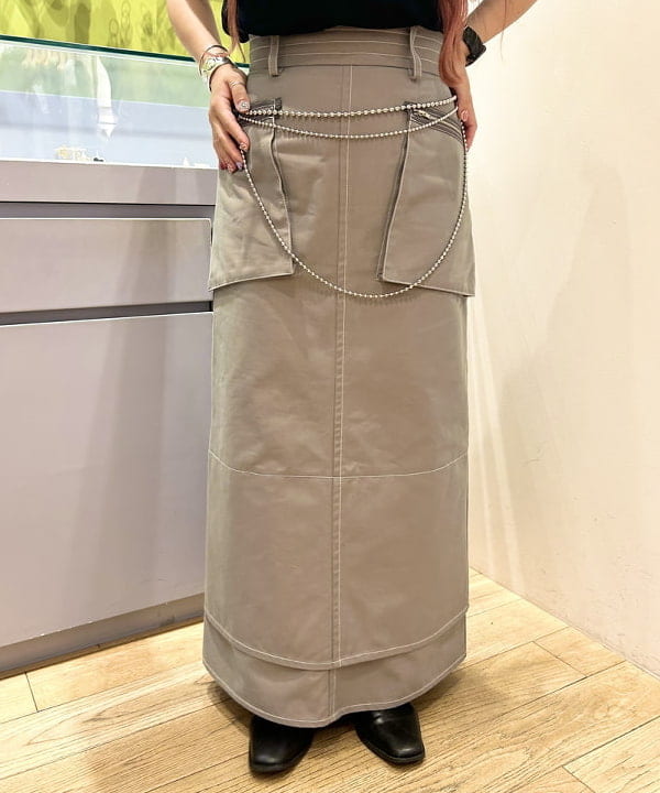 オカベ　アヤカさんの「BEAMS WOMEN｜Ray BEAMS /?3本セット ボールチェーン ネックレス」を使ったコーディネート