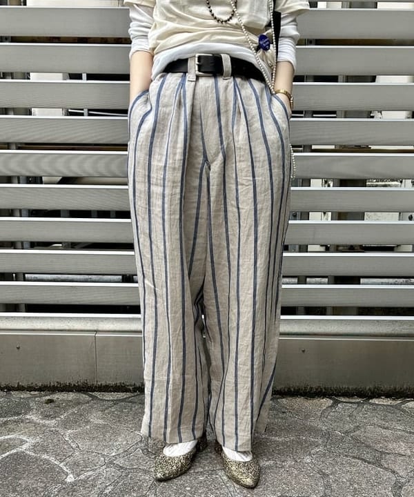 ナツハさんの「BEAMS WOMEN｜FRUIT OF THE LOOM × BEAMS BOY / 2PACK TEE」を使ったコーディネート