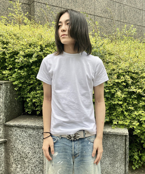 はるひむさんの「BEAMS WOMEN｜AK+1 / ベーシック Tシャツ」を使ったコーディネート