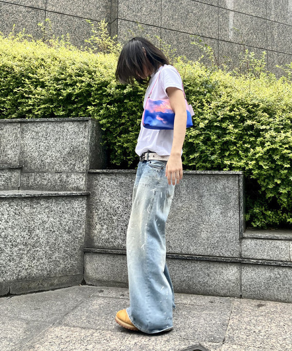 はるひむさんの「BEAMS WOMEN｜AK+1 / ベーシック Tシャツ」を使ったコーディネート