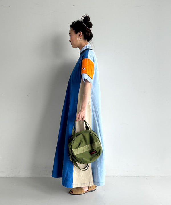 清水 彩乃さんの「BEAMS WOMEN｜BRIEFING &times; BEAMS BOY / 別注 ヘルメット バッグ」を使ったコーディネート