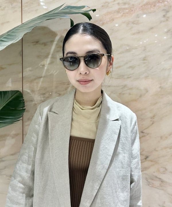 佐藤 美樹さんの「BEAMS WOMEN｜Demi-Luxe BEAMS / リブ ニット ビスチェ」を使ったコーディネート