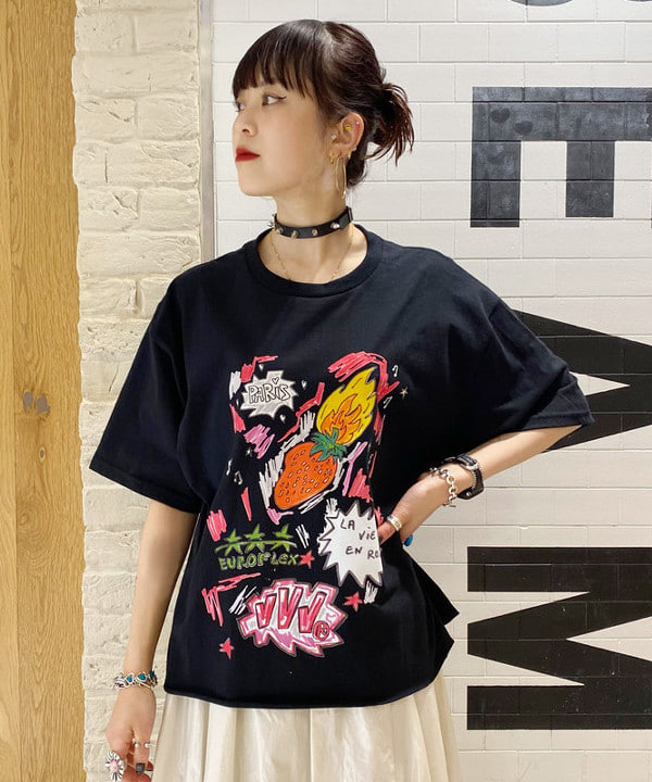 りかちょび/岸本梨佳さんの「BEAMS WOMEN｜Ray BEAMS / グロッシー ギャザー スカート」を使ったコーディネート