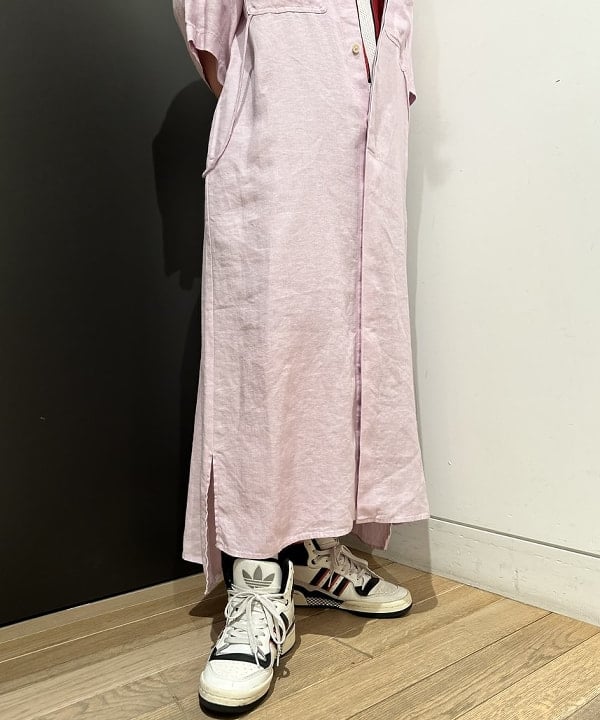 安藤 菜央さんの「BEAMS WOMEN｜maturely / Rib Gimmick Short Sleeves」を使ったコーディネート