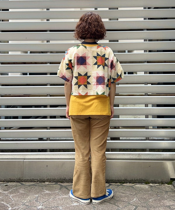 まつむさんの「BEAMS WOMEN｜ボーイ ベーシック Tシャツ」を使ったコーディネート