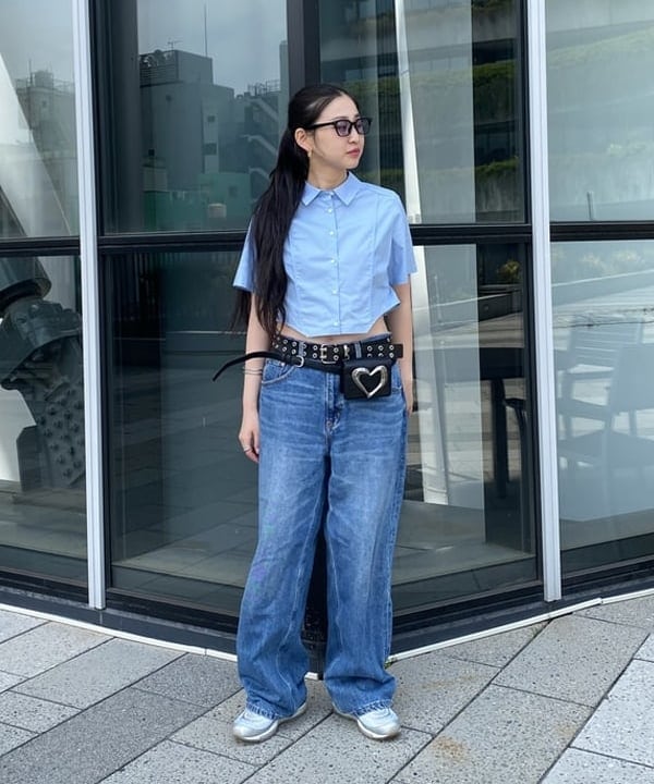 ayaさんの「BEAMS WOMEN｜noeyedia × Ray BEAMS / サングラス "NE451"」を使ったコーディネート