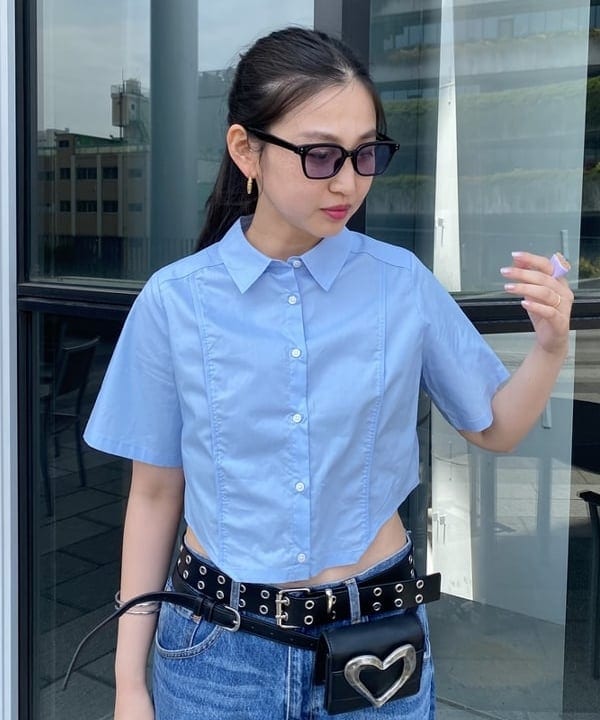 ayaさんの「BEAMS WOMEN｜noeyedia × Ray BEAMS / サングラス "NE451"」を使ったコーディネート