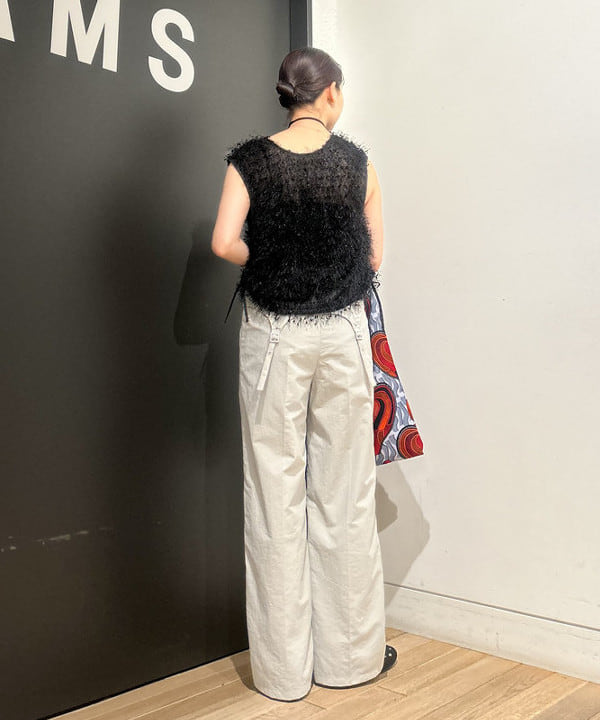 早川 萌子さんの「BEAMS WOMEN｜Ray BEAMS / フリンジ 2Way ノースリーブ トップス」を使ったコーディネート
