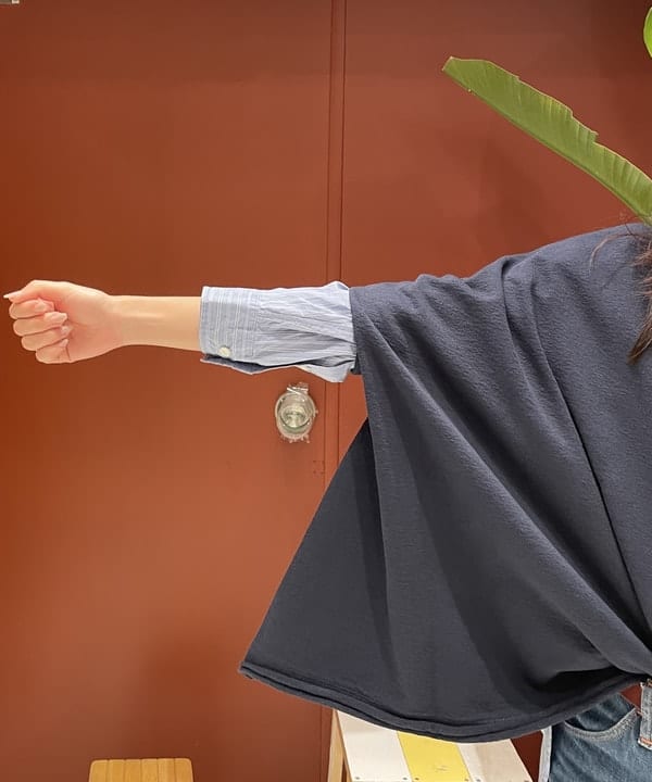 サカサイスズカさんの「BEAMS WOMEN｜BEAMS BOY / ドビー ストライプ ビッグ ボタンダウン シャツ」を使ったコーディネート