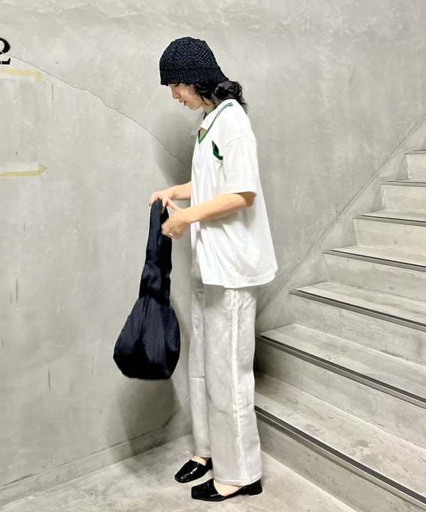 kigoさんの「BEAMS WOMEN｜Ray BEAMS / 箔プリント デニムパンツ」を使ったコーディネート