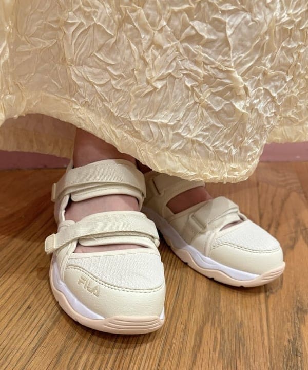 ここあさんの「BEAMS WOMEN｜FILA / PROMENADE STRAP」を使ったコーディネート