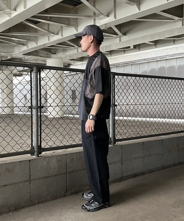 ホサカさんの「BEAMS WOMEN｜GRILLO × BEAMS / 別注 7 Panel Cap」を使ったコーディネート