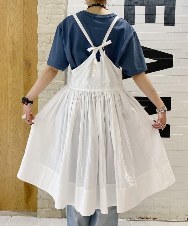 りかちょび/岸本梨佳さんの「BEAMS WOMEN｜Ray BEAMS / 箔プリント デニムパンツ」を使ったコーディネート