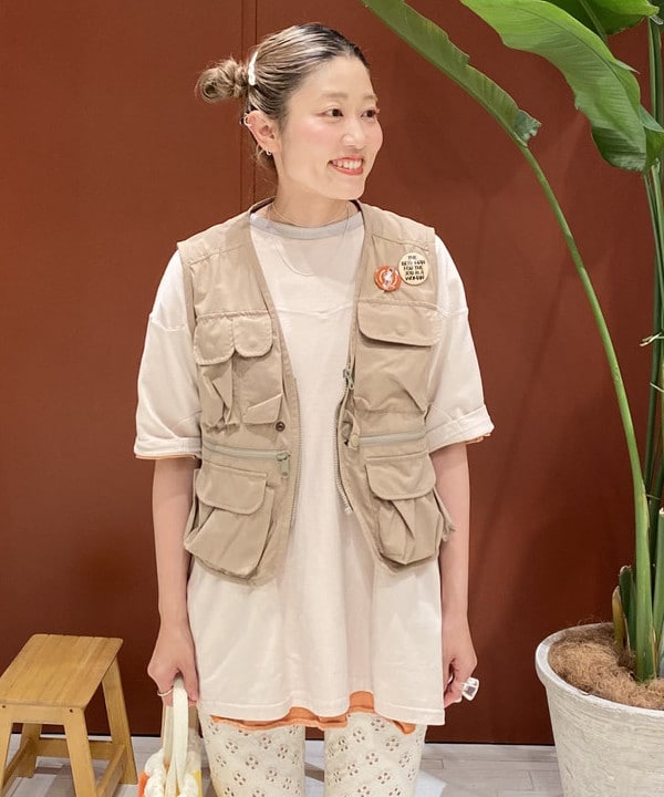 優意さんの「BEAMS WOMEN｜NAPRON × BEAMS BOY / 別注 パイル ペイシェント バッグ」を使ったコーディネート