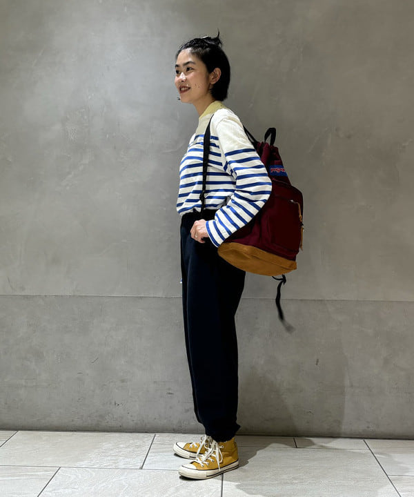 葵さんの「BEAMS WOMEN｜ボーイ ベーシック Tシャツ」を使ったコーディネート