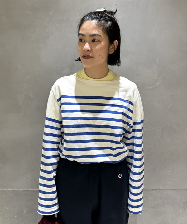 葵さんの「BEAMS WOMEN｜ボーイ ベーシック Tシャツ」を使ったコーディネート