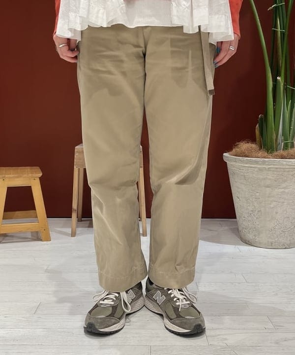 クロサワさんの「BEAMS WOMEN｜WAREHOUSE & CO. × BEAMS BOY / 別注 ステンシル リバーシブル Tシャツ」を使ったコーディネート