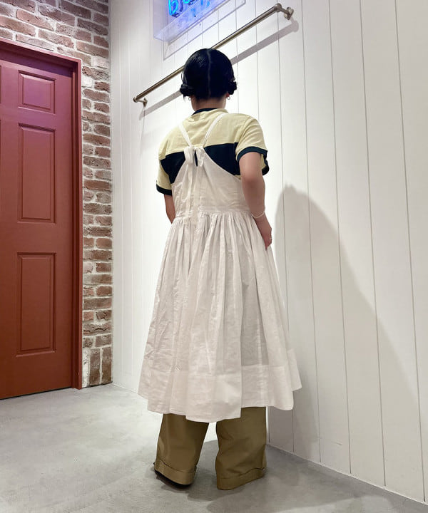 ナガオカ サキさんの「BEAMS WOMEN｜BEAMS BOY / スポーツ ライン ショート スリーブ」を使ったコーディネート