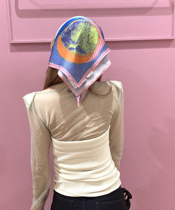 コスゲさんの「BEAMS WOMEN｜Ray BEAMS / リブ ツイスト ビスチェ」を使ったコーディネート