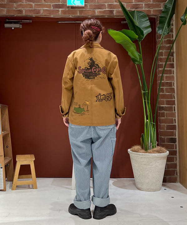 エノモト アミさんの「BEAMS WOMEN｜Healthknit × BEAMS BOY / ワッフル ボーダー Tシャツ」を使ったコーディネート