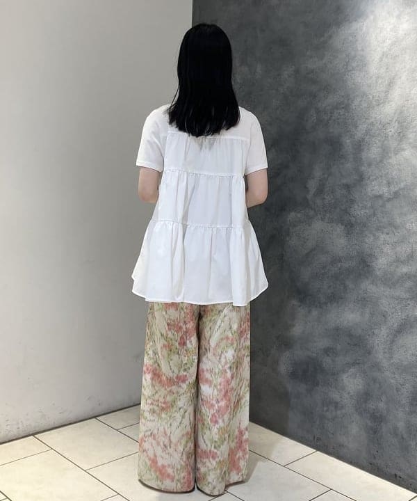 OSUMIさんの「BEAMS WOMEN｜コンビ ティアード プルオーバー」を使ったコーディネート