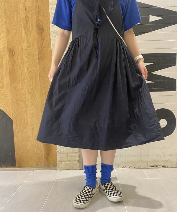 木村 海侑さんの「BEAMS WOMEN｜BEAMS BOY / 樹脂 パール ロング ネックレス」を使ったコーディネート