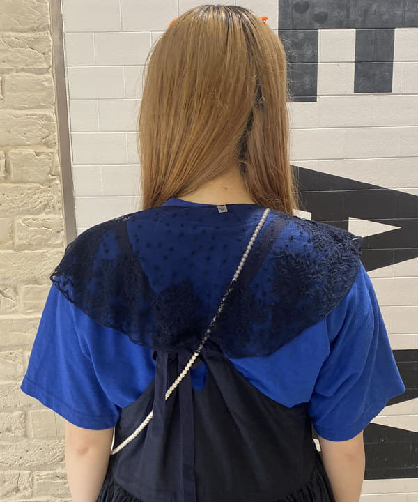 木村 海侑さんの「BEAMS WOMEN｜BEAMS BOY / 樹脂 パール ロング ネックレス」を使ったコーディネート